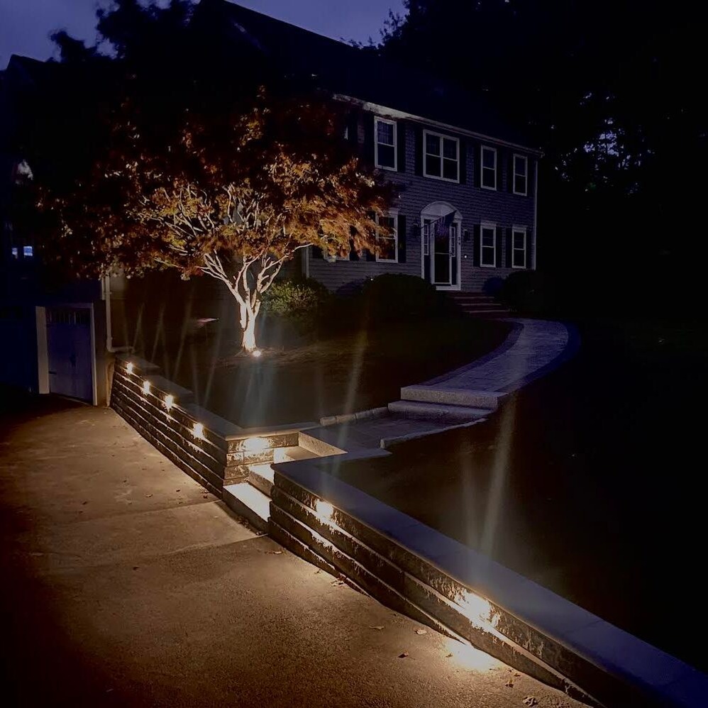 Franklin, MA Retaining Wall Construction