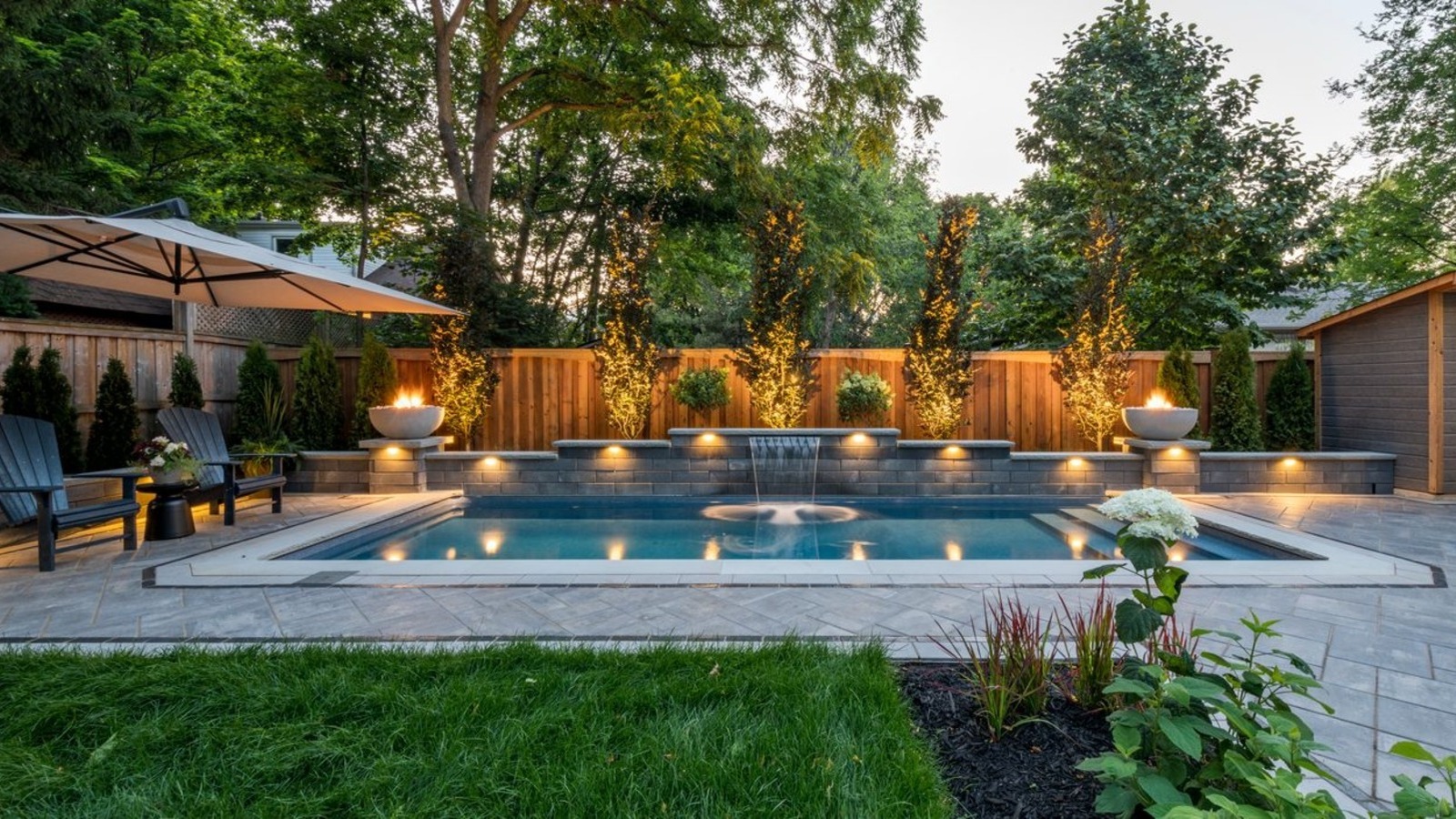 Swimming Pool Hardscape Design & Construction in westwood, MA