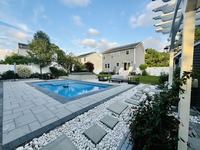 Warwick, Rhode Island Pool Patio Surround Construction